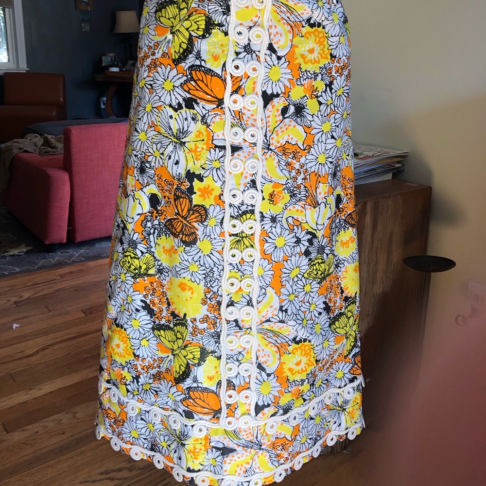 Vtg. Lilly Pulitzer Floor Length Skirt